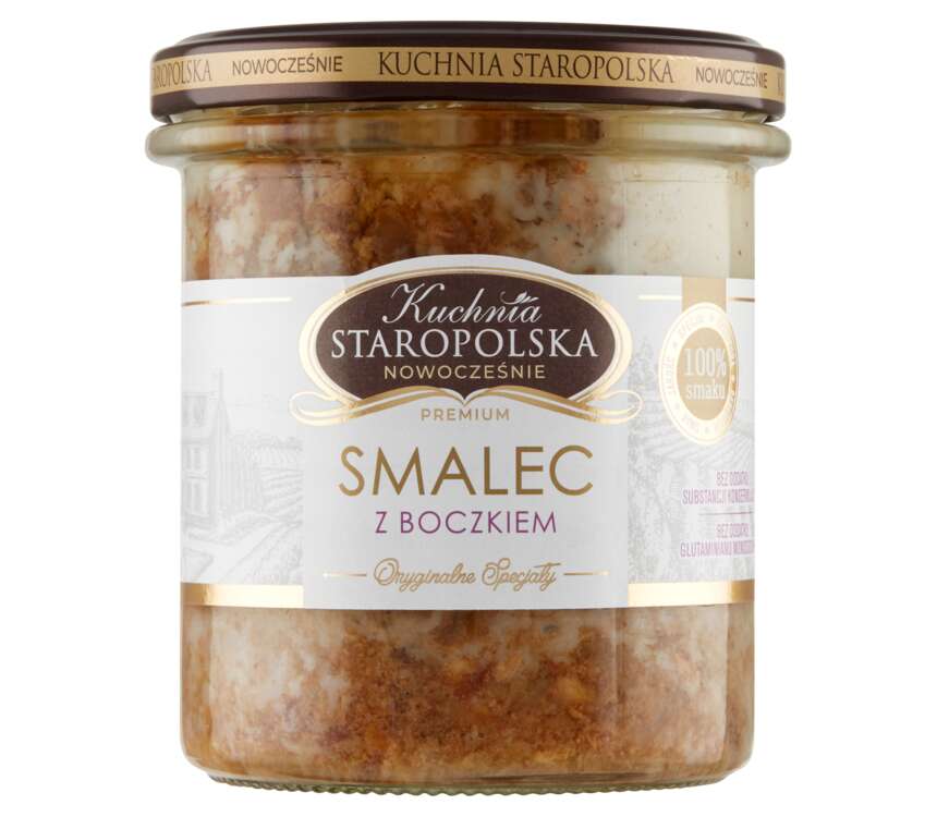 Kuchnia Staropolska Smalec z boczkiem  260 g