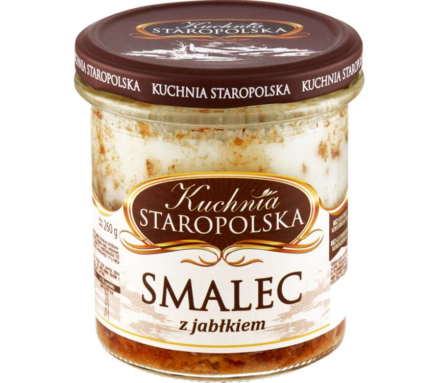 Kuchnia Staropolska Smalec z jabłkiem  260 g kaufland.pl