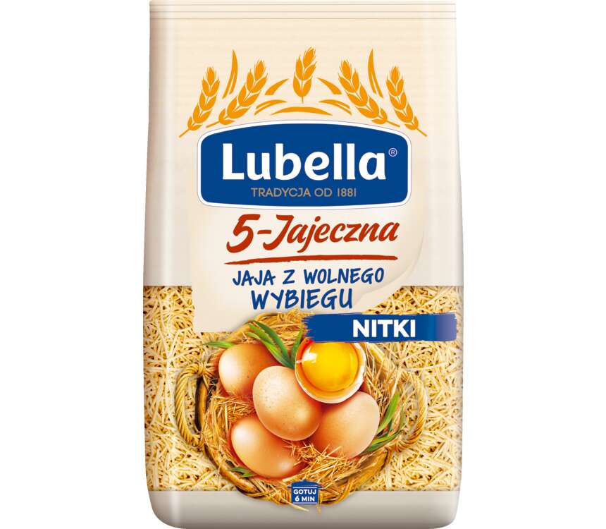 Lubella Jajeczna 5 jaj nitki 400 g kaufland.pl