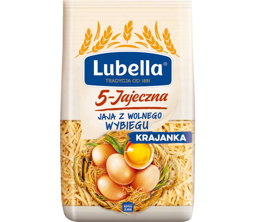 Lubella Jajeczna 5 jaj krajanka 400 g kaufland.pl