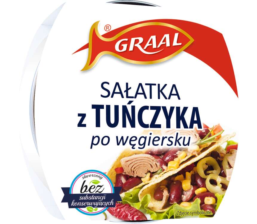 Graal Sałatka z tuńczyka po węgiersku 160 g