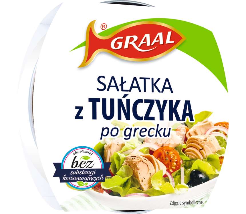Graal Sałatka z tuńczyka po grecku 160 g