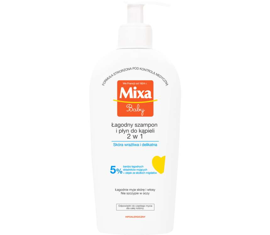Mixa Żel myjący 2w1 baby 250 ml