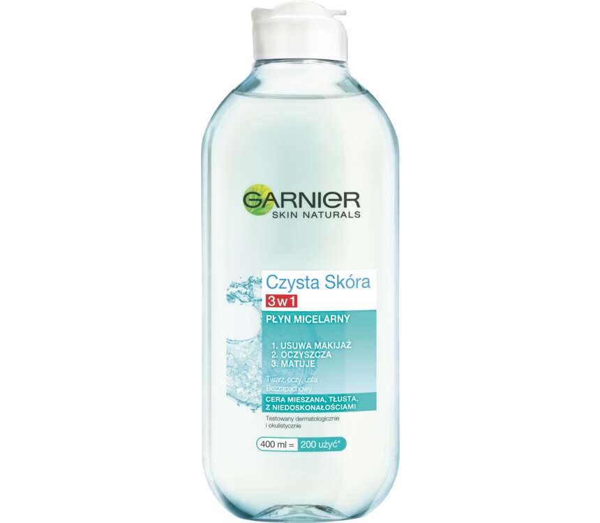 Garnier Czysta Skóra Płyn micelarny 3w1 400 ml