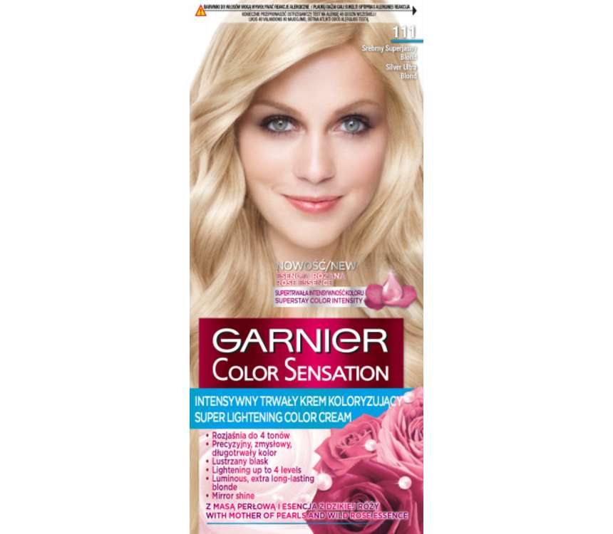 Color Sensation Farba do włosów srebrny blond 111
