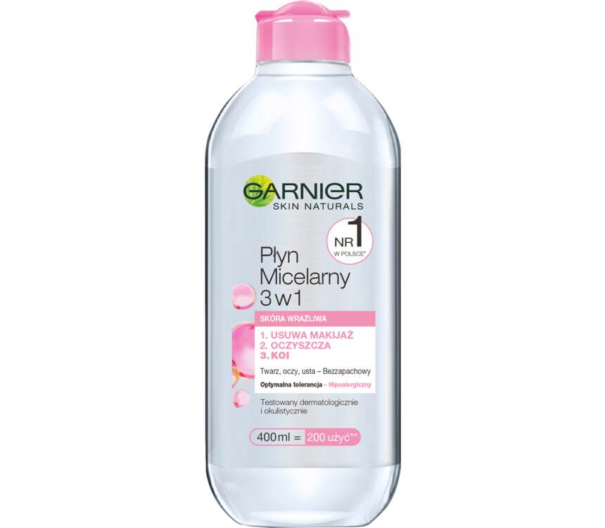 Garnier Płyn micelarny skóra wrażliwa 400 ml kaufland.pl