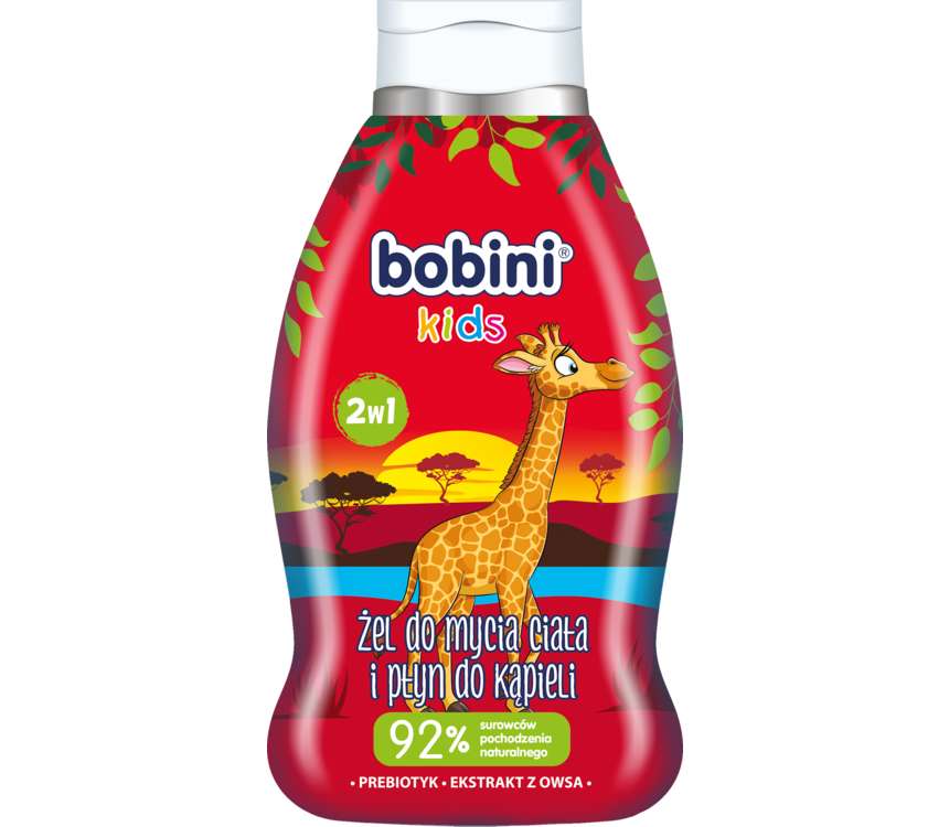 Bobini Płyn do kąpieli Tajemnicza Truskawka 660 ml