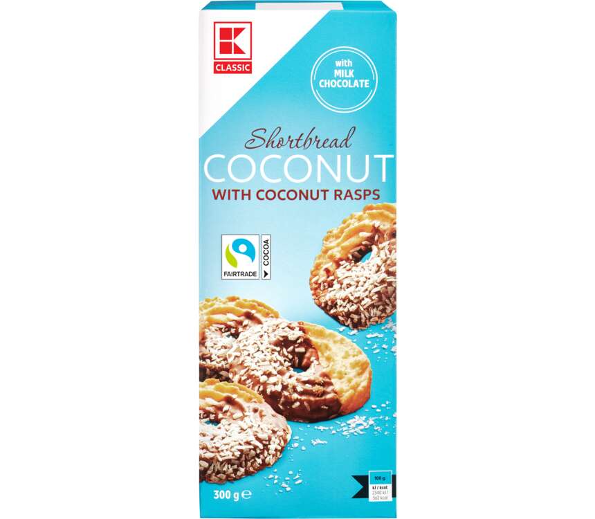 K-Classic Ciastka kruche kokosowe 300 g