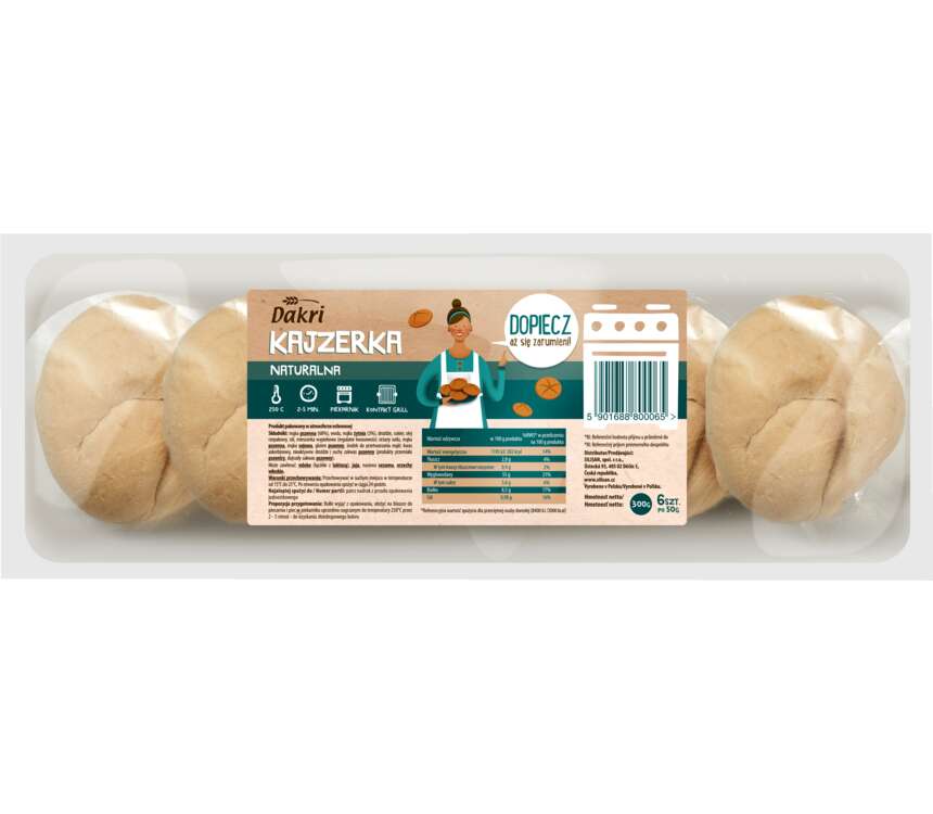 Dakri Bułki kajzerki  6x50 g