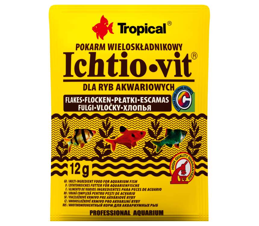 Tropical Ichtio-vit Pokarm dla ryb wieloskładnikowy 12 g