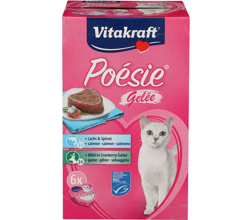 Vitakraft Poesie Karma dla kota w galarecie 6x85 g