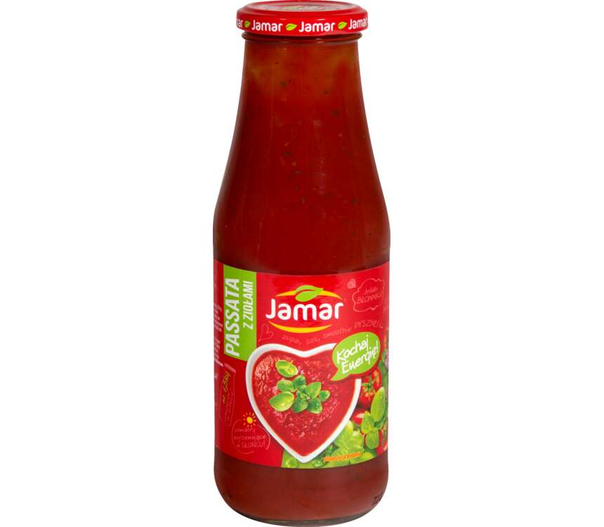 Jamar Passata Mix Klasyczna, z ziołami z czosnkiem 700 g kaufland.pl
