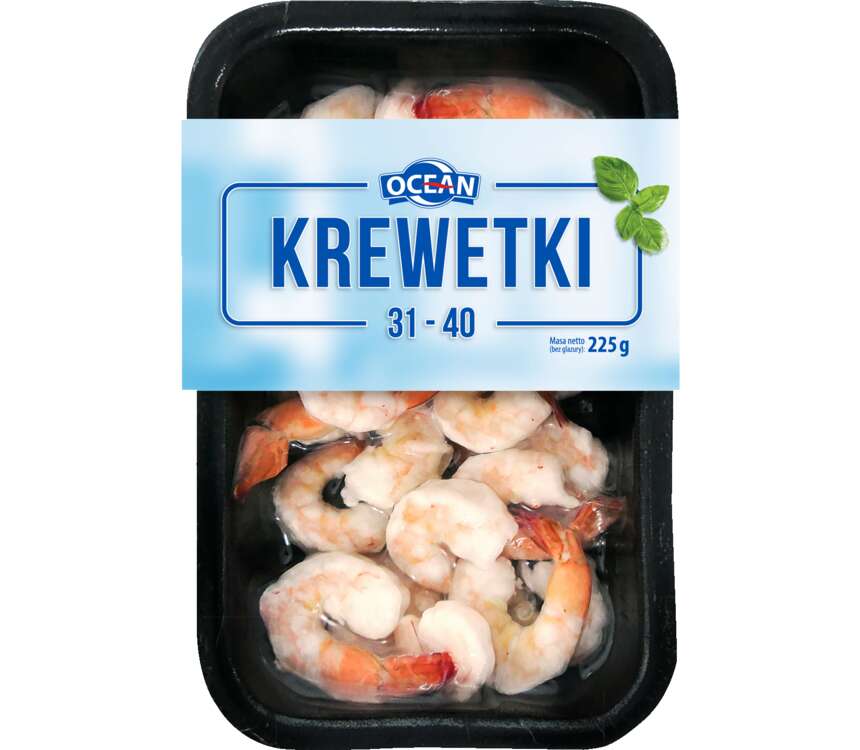 Abramczyk Krewetki białe 31-40 225 g