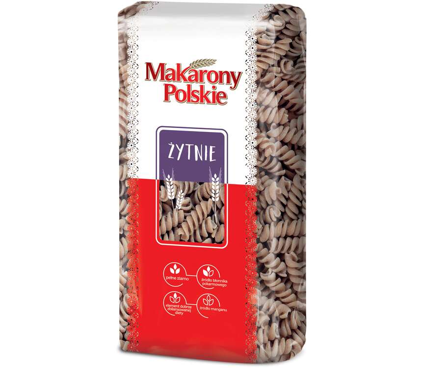 Makarony Polskie Żytni Świderki  400 G