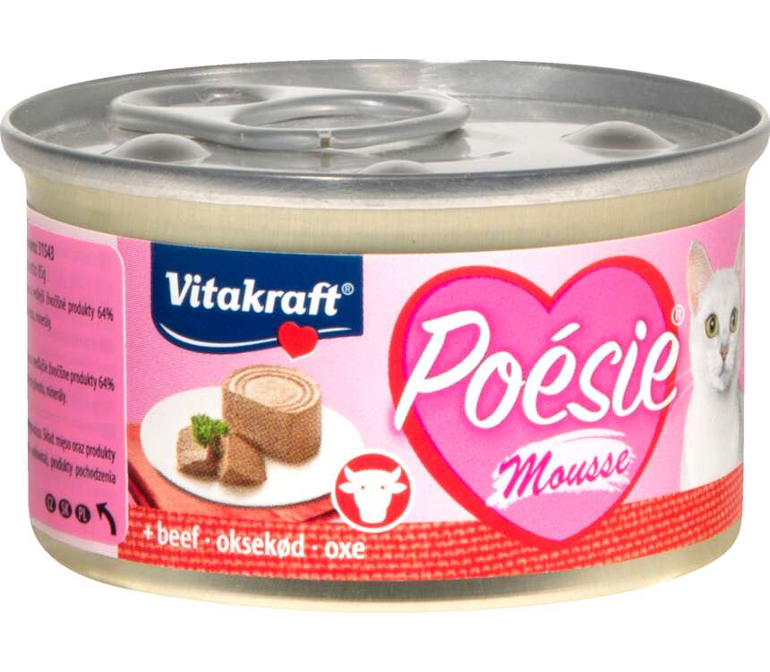 Vitakraft Karma dla kota mokra wołowina 85 g