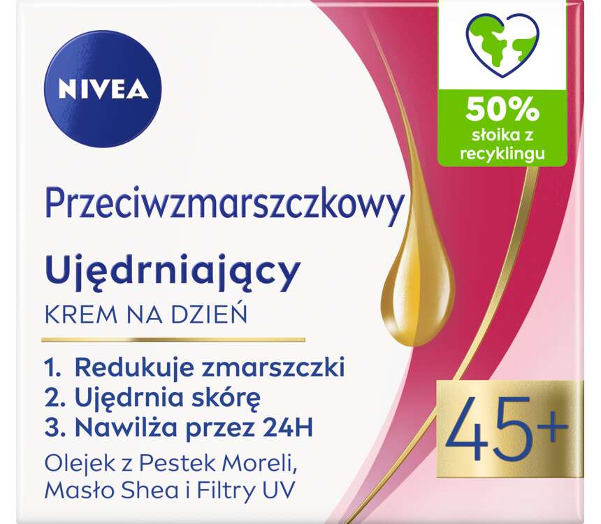 Nivea Krem na dzień 45+ przeciwzmarszczkowy 50 ml
