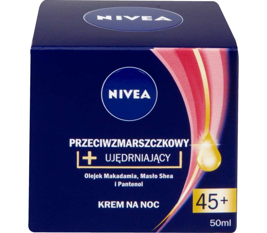 Nivea Krem na noc 45+ przeciwzmarszczkowy 50 ml