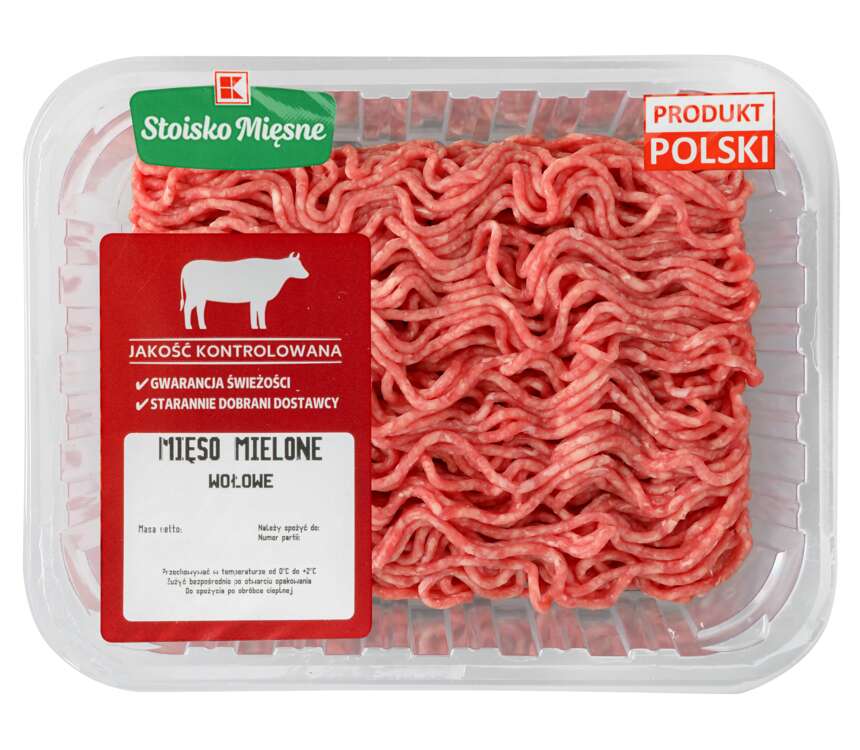 K-STOISKO MIĘSNE Mięso mielone wołowe 400 g