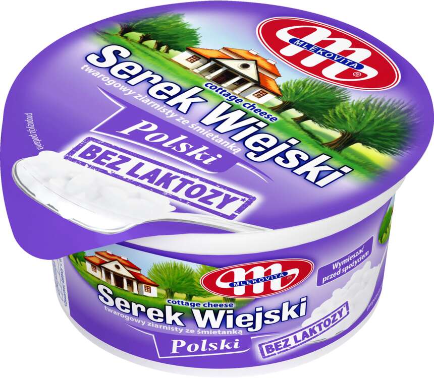 Mlekovita Serek Wiejski bez laktozy 180 g
