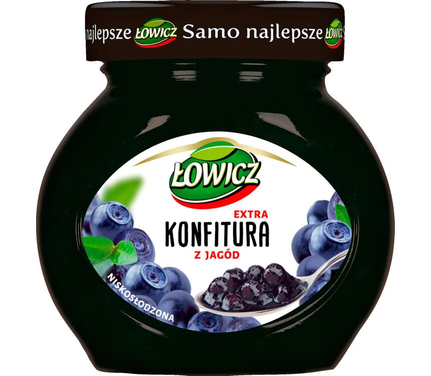 Łowicz Konfitura z jagód  240 g kaufland.pl