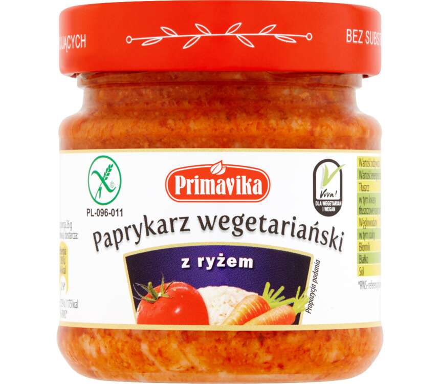 Primavika Paprykarz wegetar.  160 g