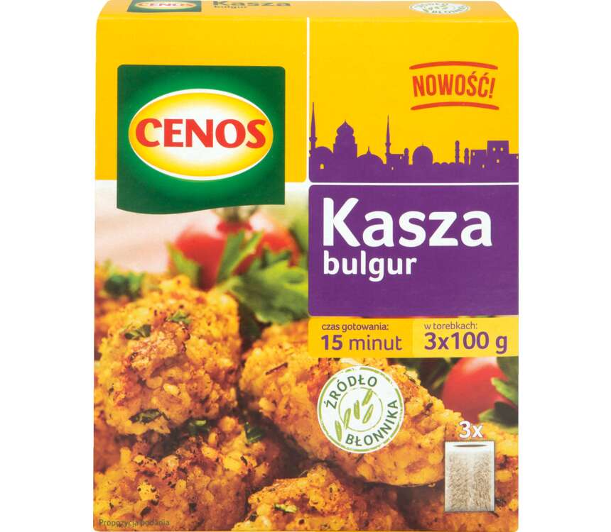 Cenos Kasza bulgur  3x100 g kaufland.pl