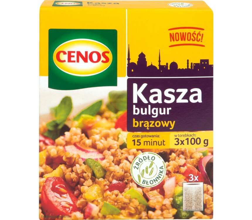 Cenos Bulgur brązowy  3x100 g kaufland.pl