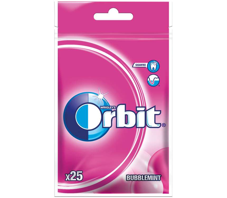 Orbit Guma do żucia Bubblemint 35g kaufland.pl