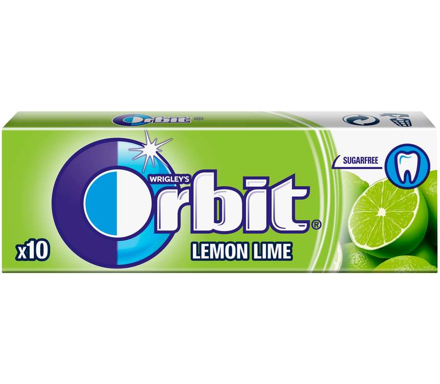 Orbit Guma do żucia Lemon Lime 14g kaufland.pl