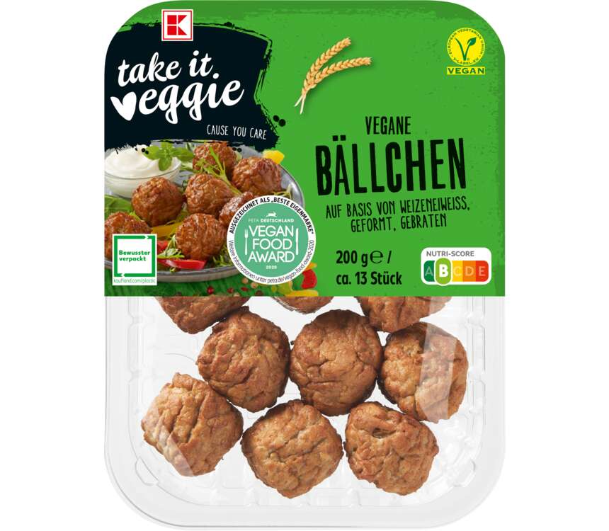 K-Take it veggie Klopsiki vegańskie  200 g