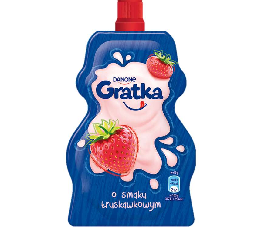 Danone Gratka truskawka saszetka 65 g kaufland.pl