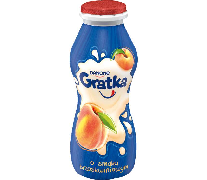 Danone Gratka napój mleczny brzoskwinia 170 g