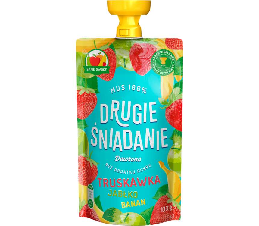 Dawtona Drugie śniadanie Mus trusk-jabłko-banan 100 g kaufland.pl