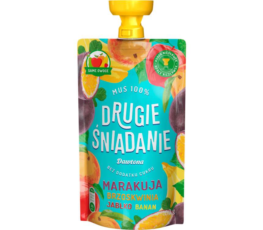 Dawtona Drugie śniadanie Mus mar-brzosk-jabł-ban 100 g kaufland.pl