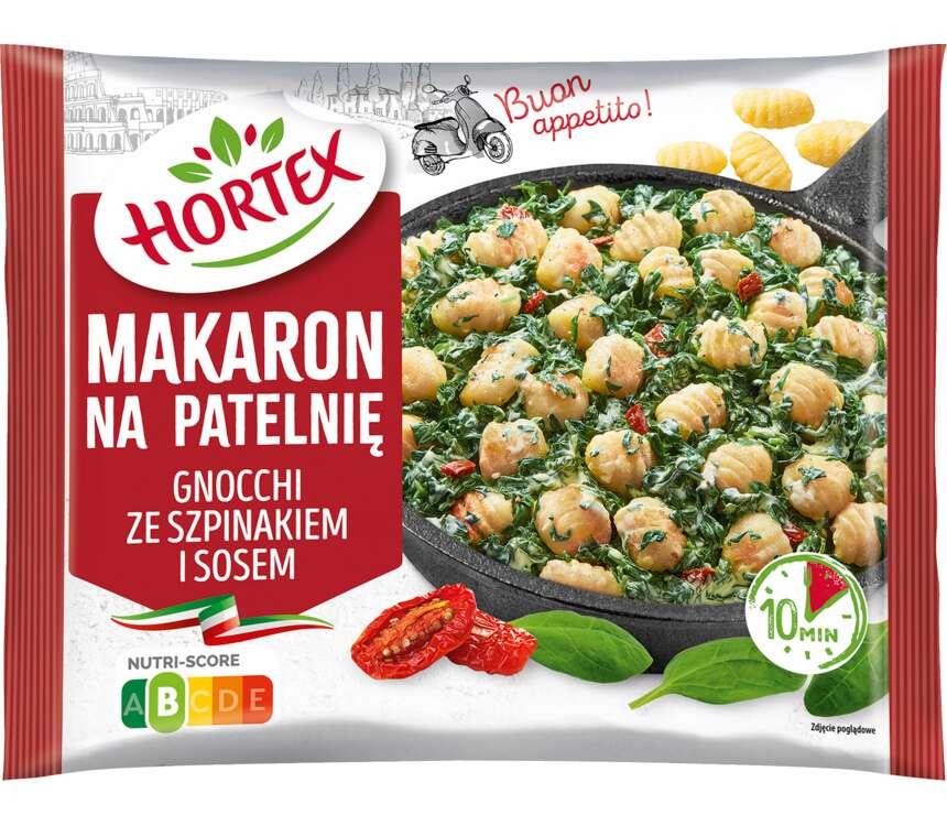 Hortex Gnocchi ze szpinakiem 450 g