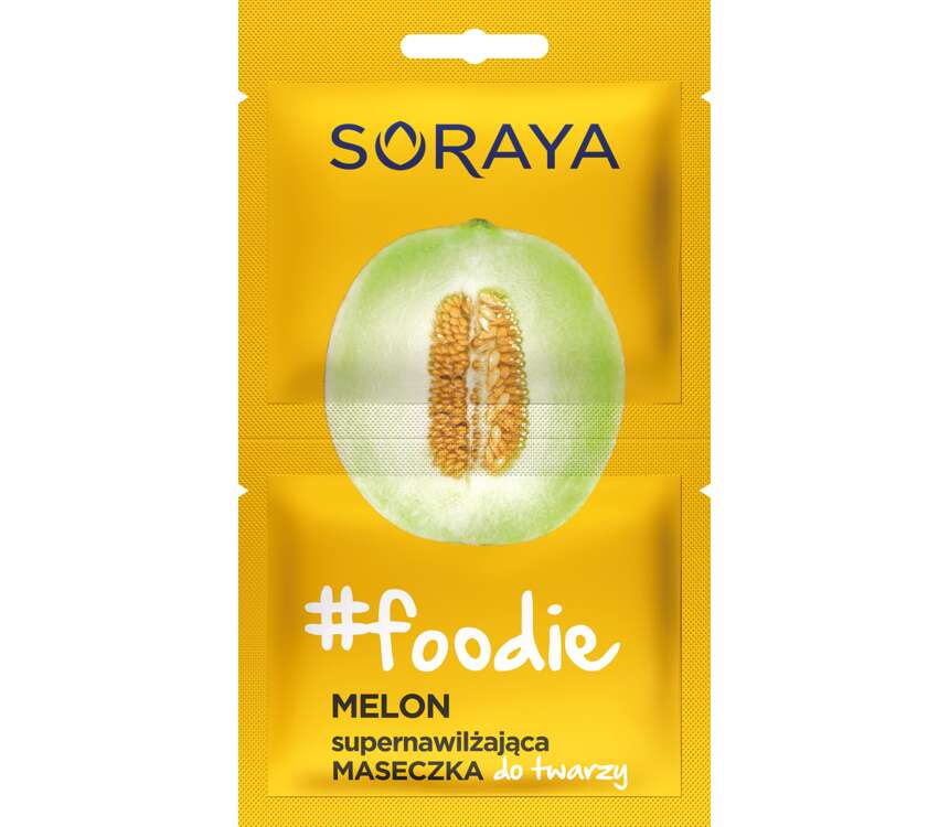 Soraya Foodie Maseczka nawilżająca melonowa 2x5ml
