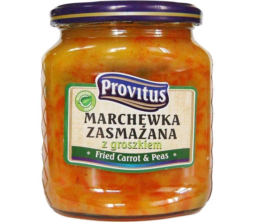 Provitus Marchewka z groszkiem 480 g