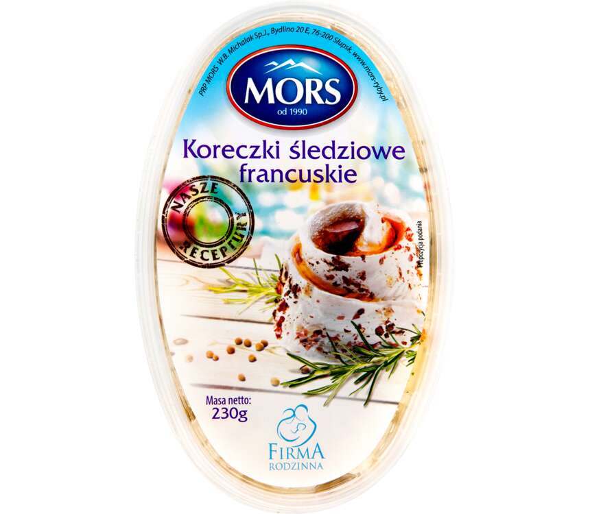 Mors Koreczki śledziowe francuskie 230 g