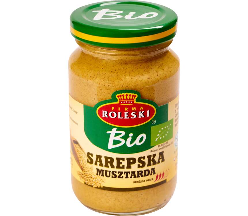 Roleski Musztarda BIO mix sarepska, stołowa 210 g kaufland.pl