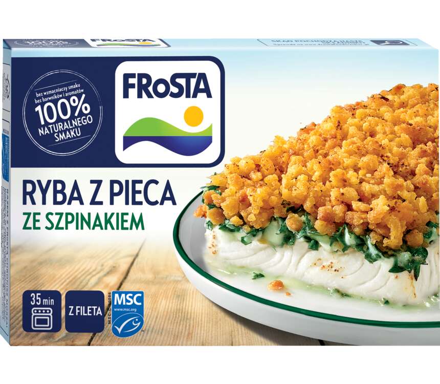 Frosta Ryba z pieca ze szpinakiem 360 g