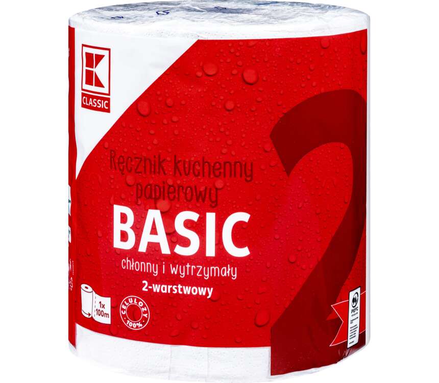 K-Classic Ręcznik kuchenny 2-warstwowy 100 m 1 szt.