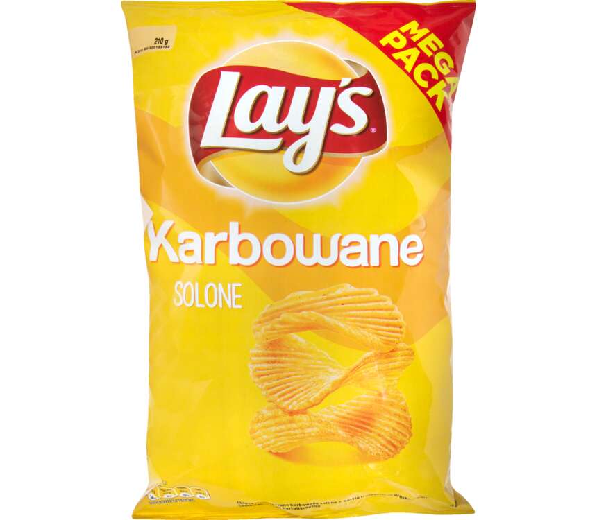 Lays Chipsy karbowane solone 210 g kaufland.pl