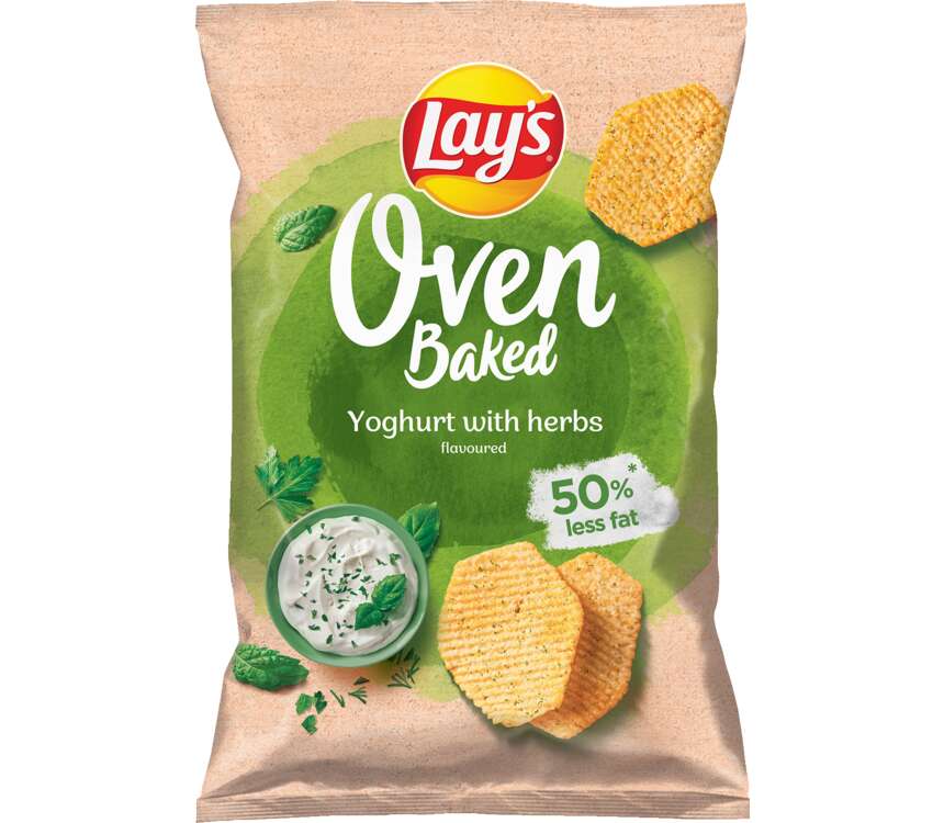 Lays Prosto z Pieca Chipsy jogurt z ziołami 125 g kaufland.pl