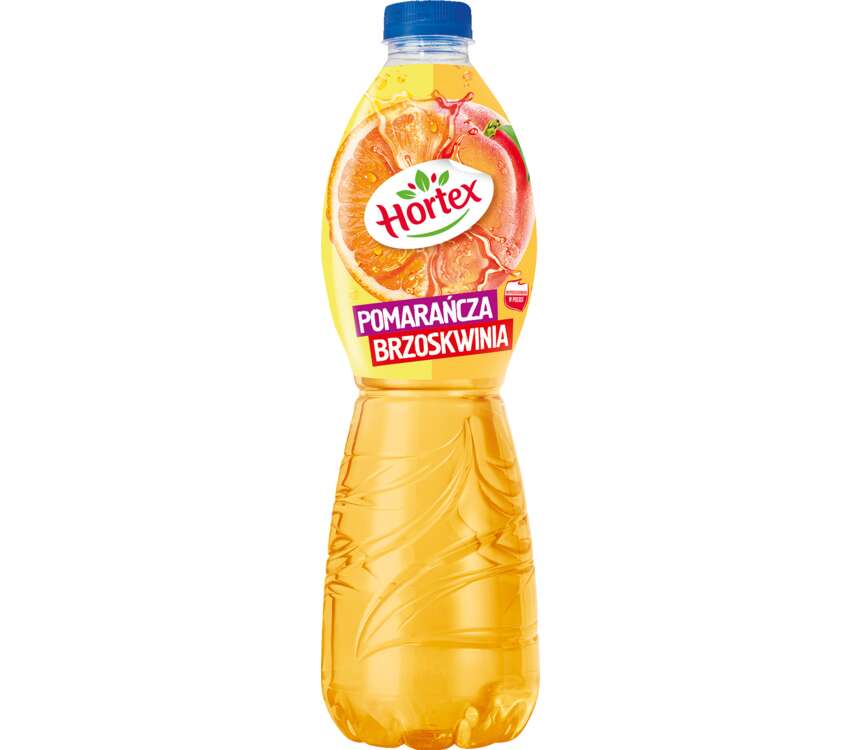 Hortex Napój niegazowany pomarańcza-brzosk. 1,75 L