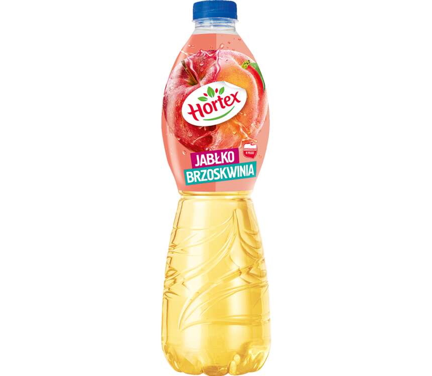 Hortex Napój niegazowany jabłko-brzoskw. 1,75 L