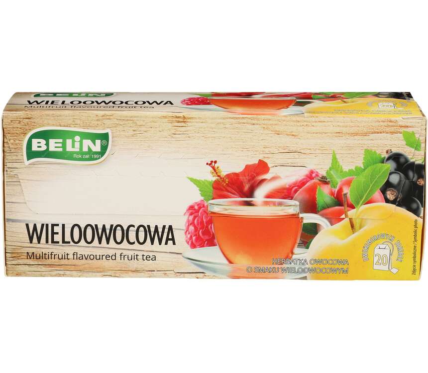 Belin Herbatka owocowa wieloowocowa 20x2 g