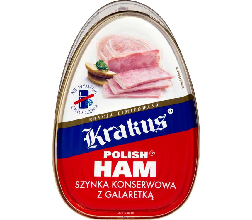 Krakus Szynka konserwowa z galaretką 455 g kaufland.pl