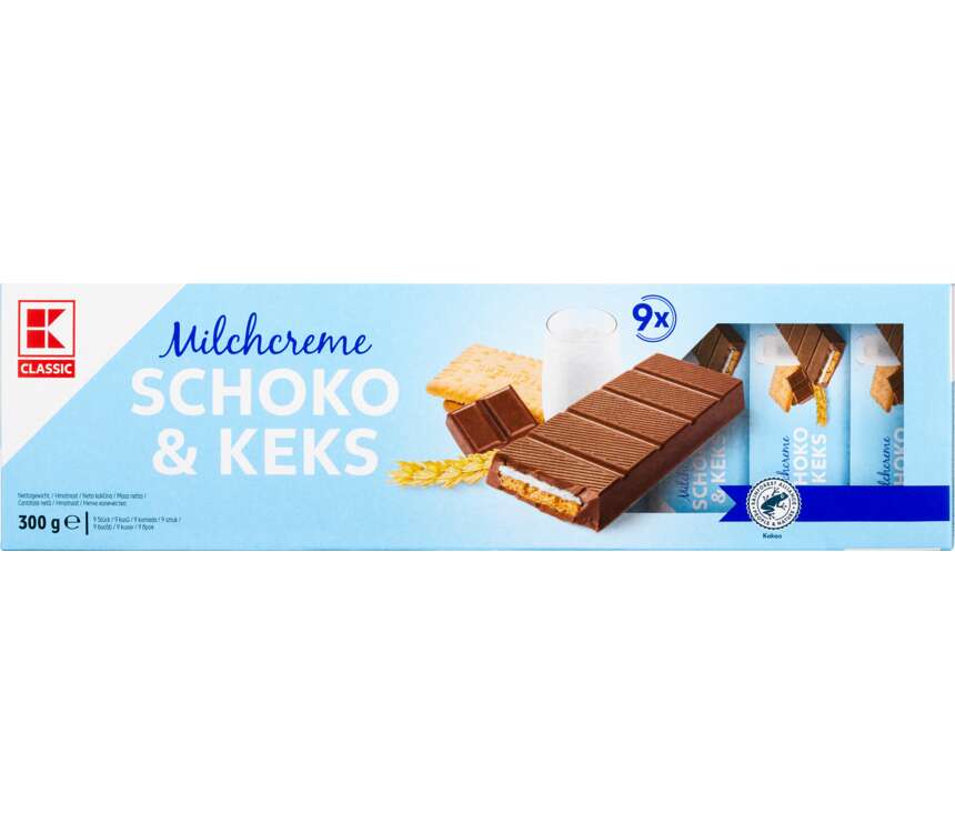 K-Classic Baton czekoladowy z ciastkiem 300 g
