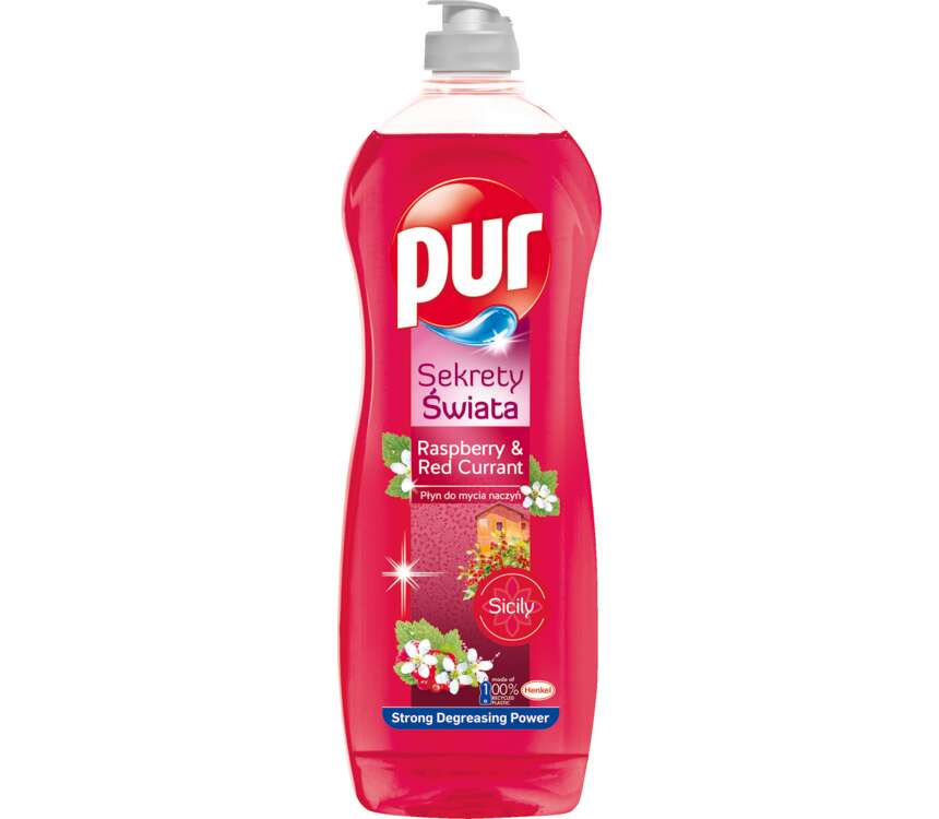 Pur Sekrety Świata Płyn do naczyń Raspberry 750 ml kaufland.pl