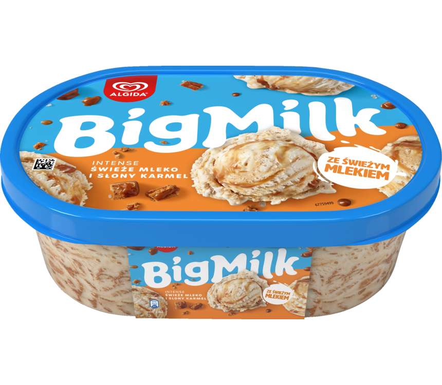 Algida Big Milk Intense Słony Karmel 1 L kaufland.pl